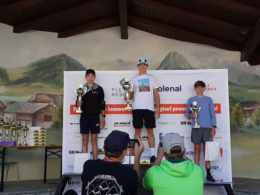 1. Fabian Lindsberger, 2. David Fuchs, 3. Til Koglbauer