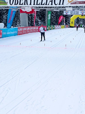 auch Birgit finisht unter den Top Ten