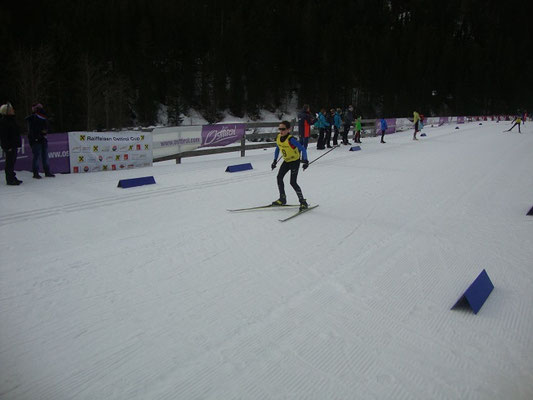 Luis beim Zieleinlauf