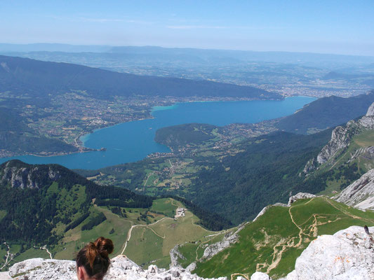 Vu du lac d'Annecy ( Tournette)