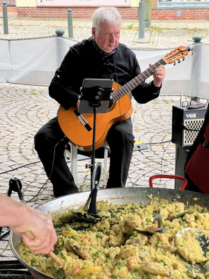 Begegnungsmarkt im September. Foto: A. Lehmberg