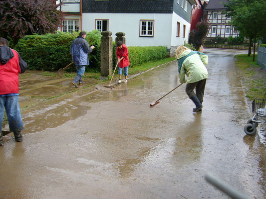 Großreinemachen in der Elisabethstraße