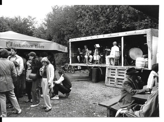 Einweihung der Grillhütte ca. 1983