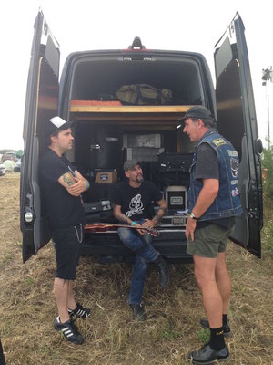 With Dayne Porrras and Marky Felchtone, Stoned from the Underground, 2017