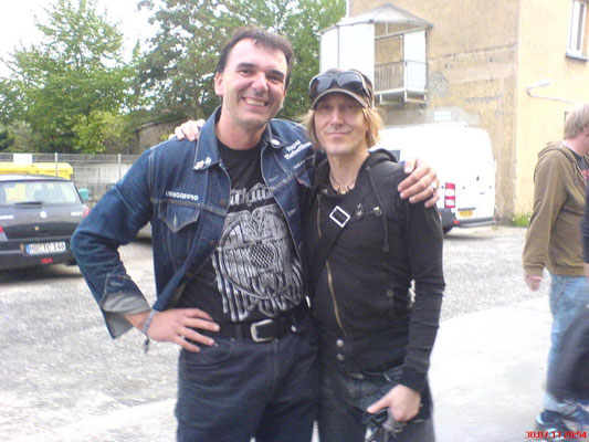 With Rich Mullins, Karma to Burn, Heidelberg, July 2011