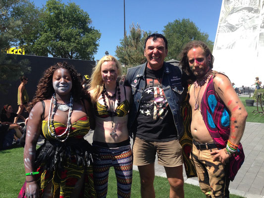 With Vodun, Hellfest 2017