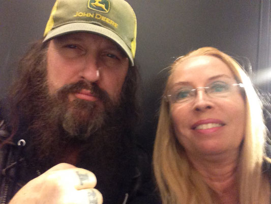 Reina with Kurt Colfelt, Zeke, Helldorado 2018