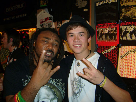 Benji, Skindred, and Lukas