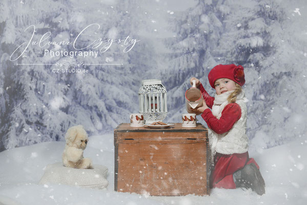 Wunderschöne Weihnachtsfotos im Fotostudio zwischen Rotenburg und Visselhövede