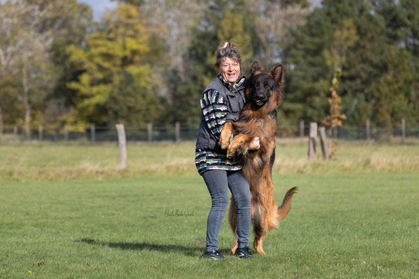 Birgit mit Vandango