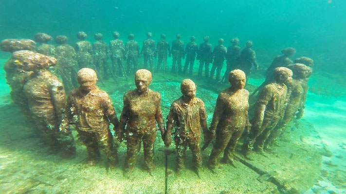 Unterwasser Skulpturenpark
