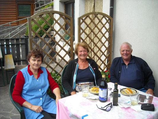 Sprachkurs bei der Wirtin bein Nudelmenue