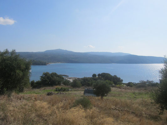 Blick vom Campingplatz nach Süden