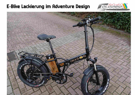 E-Bike Lackierung