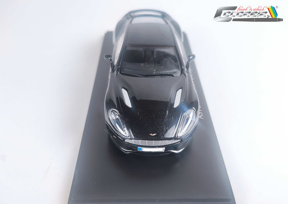 Aston Martin Modelllackierung Onyx schwarz