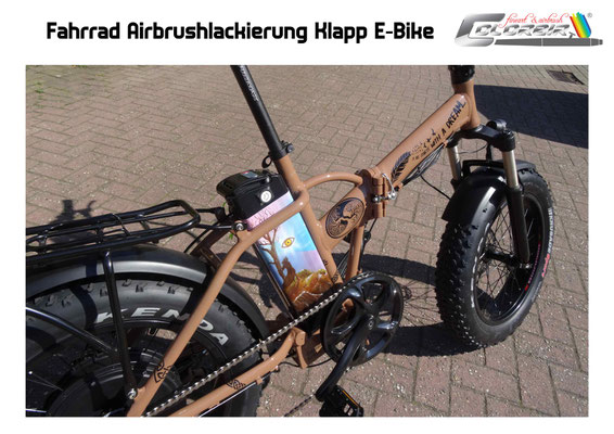 Fahrrad Lackierung