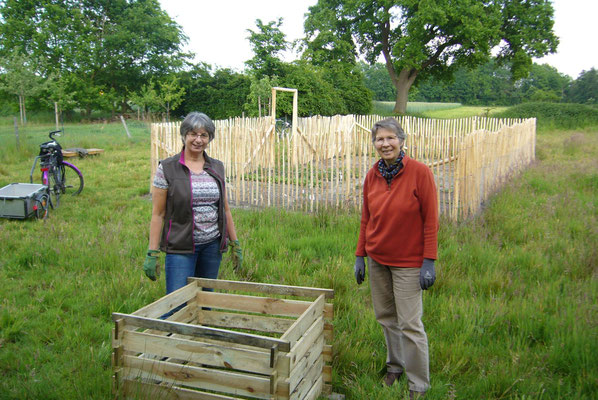 Entstehung des Gemeinschaftsgartens, Foto: NABU Sulingen