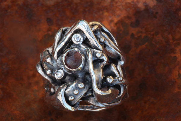 #ring #silverring #jewellery #artjewellery