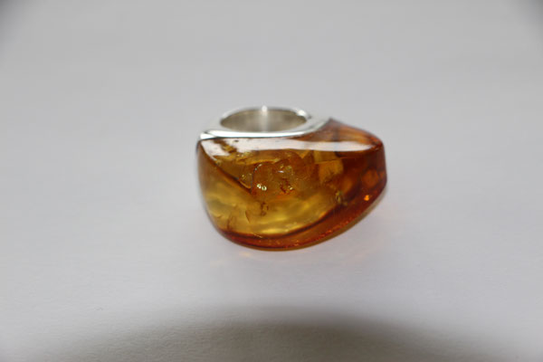 #amber #silver #ring #uniquepiece #swissmade #jewelery