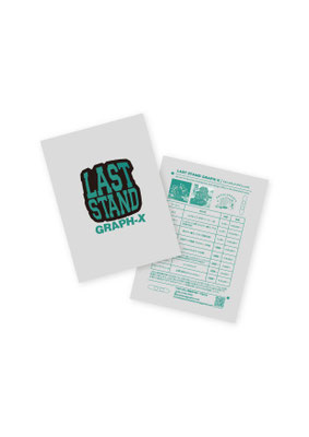 LAST STAND GRAPH-X フライヤー B7サイズ