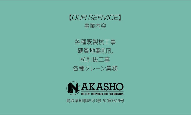 株式会社 ナカショー様　名刺　　　制作期間約3週間(ロゴデータあり 納品まで）