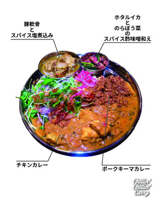 CHILLIN’ CHILLIN’ CURRY様　バナー　　　　　　　　　制作期間約1日