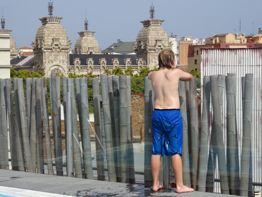 Pool mit Blick