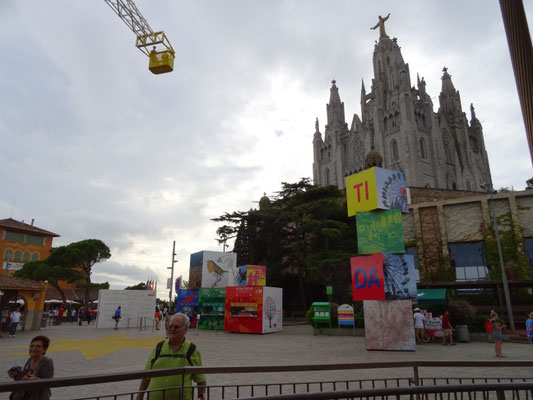 La Sagrada Corazon auf dem Tibidabo