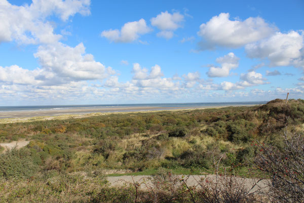 Überall sieht man das Meer