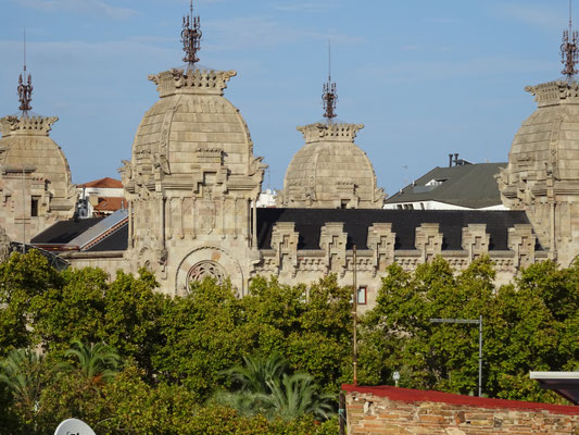 Blick von der Dachterrasse