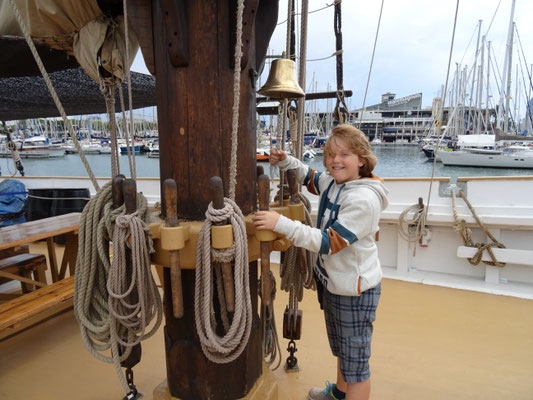 Auf der Santa Eulàlia des Museu Marítim de Barcelona