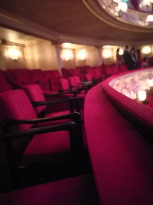 Loge in der Komischen Oper in Berlin