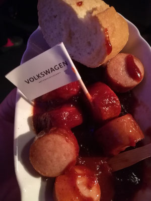 Kleiner Mitternachtssnack - mit freundlicher Unterstützung von Volkswagen