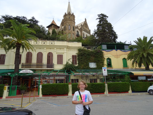 Auf dem Weg zum Tibidabo