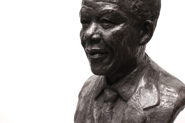 Buste, Statue, Buste Nelson Mandela, Nelson Mandela, Sculpteur Langloÿs