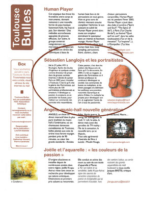 Article, sculpteur Sébastien Langloÿs