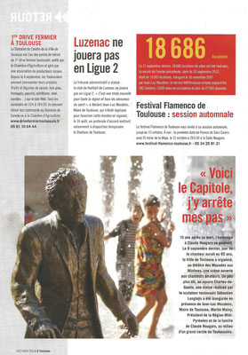 Article, Presse, sculpteur Langloÿs