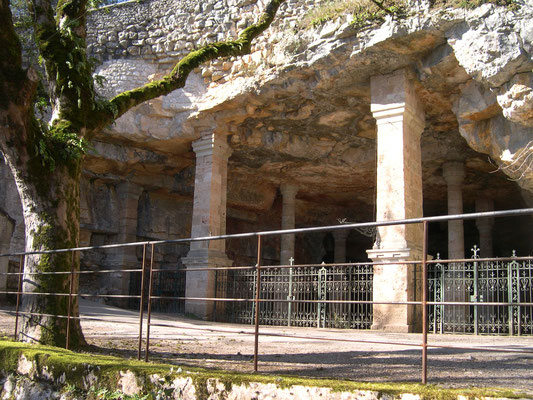 Une grotte ou une carrière à Rocamadour