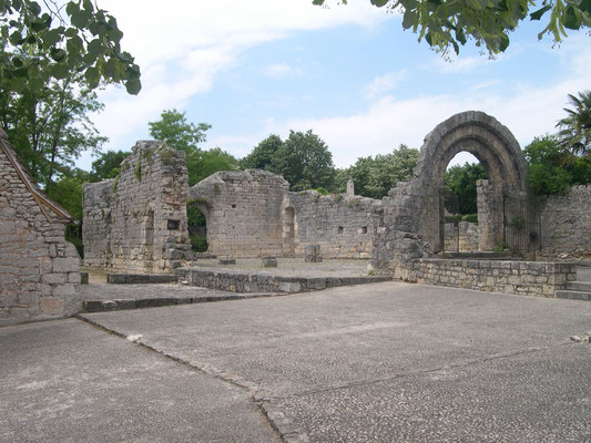 Ruines à L'hospitalet de Rocamadour