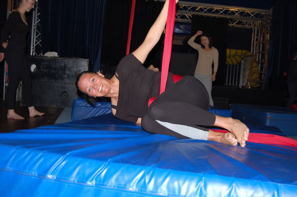 AERIAL SILK bei Circus Abrax Kadabrax, Hamburg - ProMentalis Daniela Lafrentz