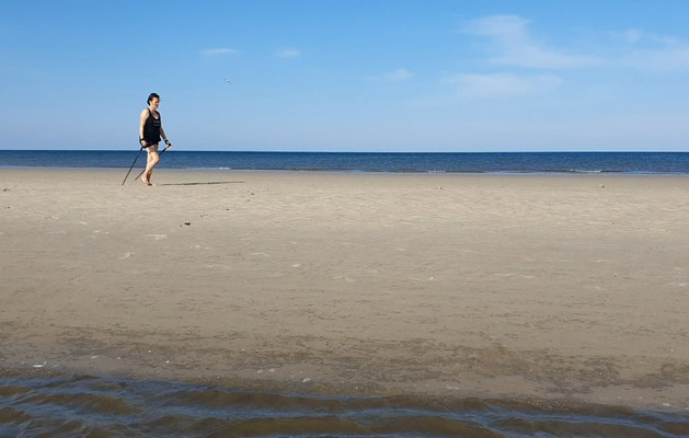 Nordic Walking am Strand & Meer in Sankt Peter Ording, ProMentalis Garding / Eiderstedt