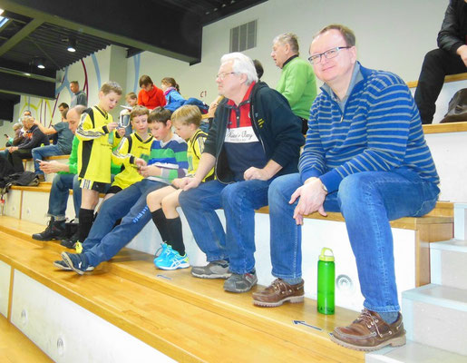Mitgereiste Eltern bei den Futsalmeisterschaften am 14.Januar 2017