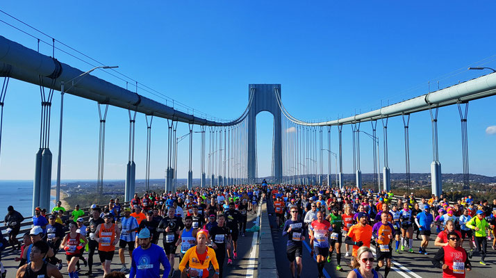 New York Marathon im November 2019