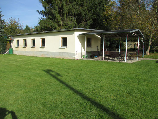 Klubraum am Fußballplatz