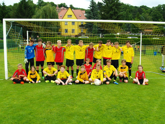 Mannschaften C und D - Junioren im Juni 2014