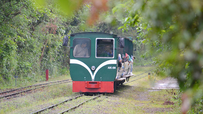 Parkbahn im National-Park Iguacu Argentinien
