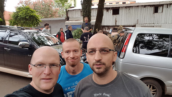 Die allerbesten Mitreiser: Werkstroll, Lennert87 und BrunoX.