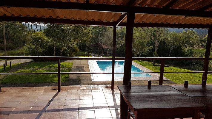Ausblick von Pousada Pica Pau