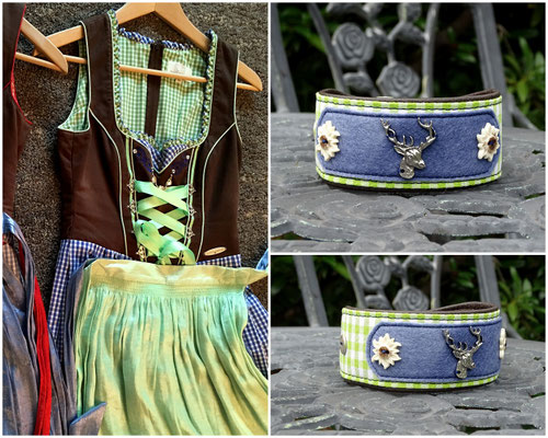 Kundenwunsch: passend zu Frauchens Dirndl