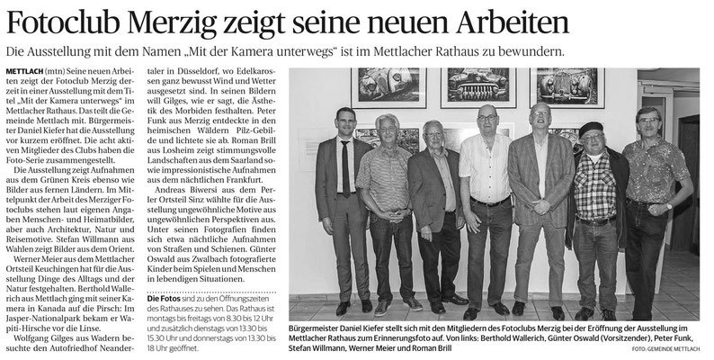 Saarbrücker Zeitung vom 15.10.2018